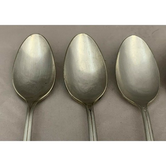 International Silver Wm Rogers & Son - Gardenia - 4 Teaspoons - 6" - Picture 2 of 12
